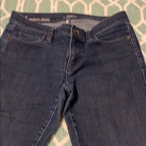 Loft size 4 modern skinny jeans size 27